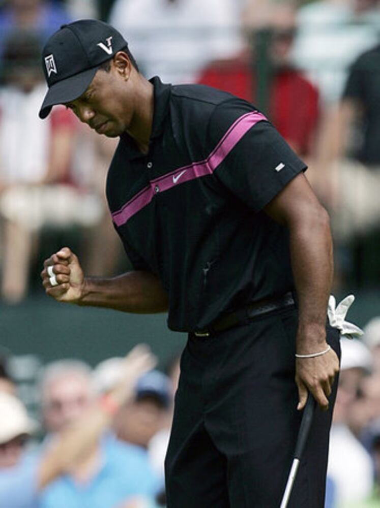 Tiger Woods plays The Barclays