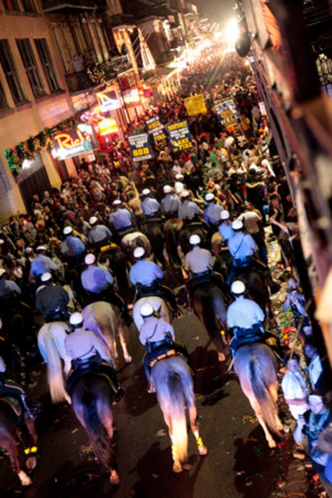 Fat Tuesday in New Orleans