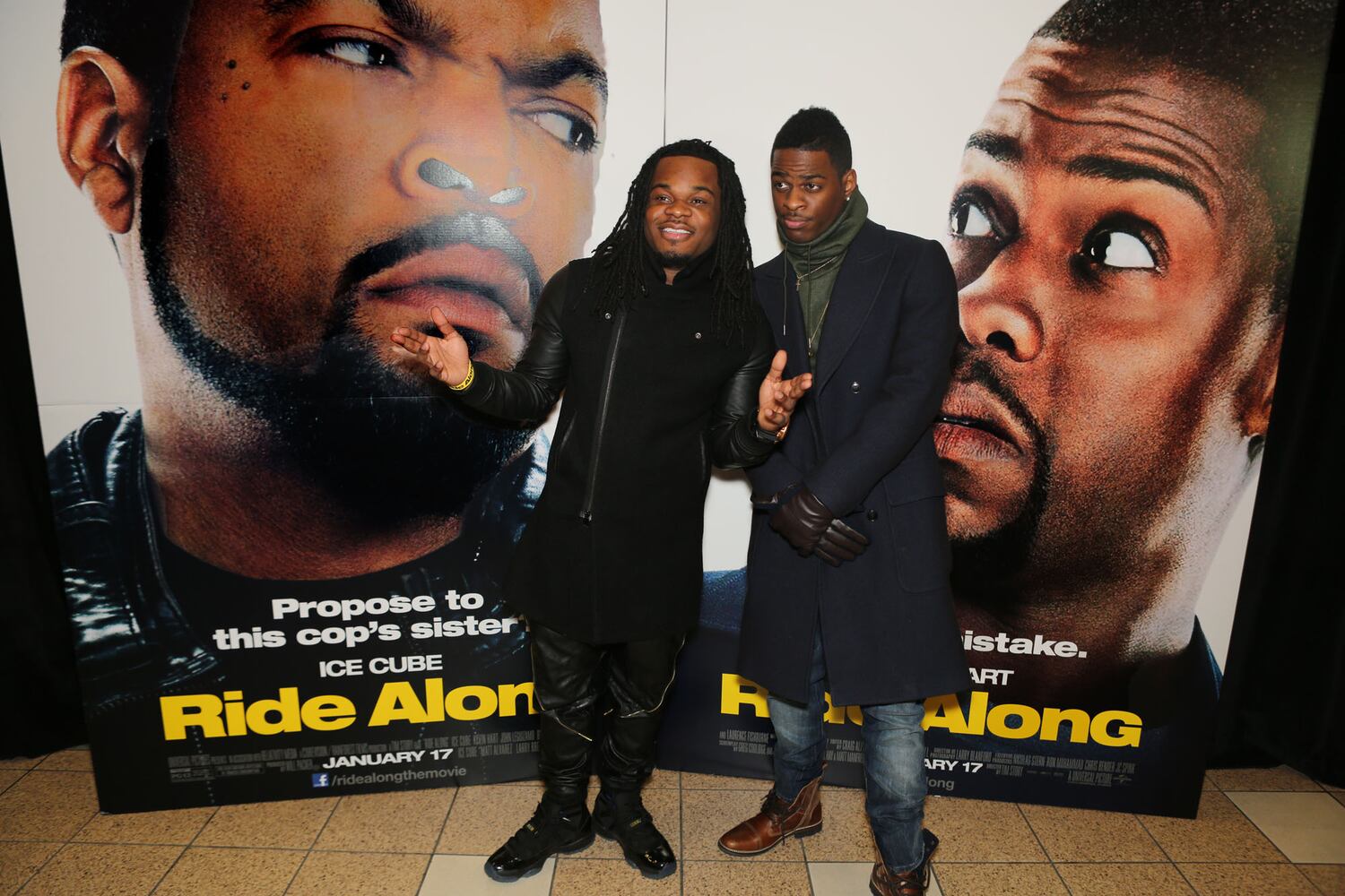 Kevin Hart, Ice Cube attend premiere
