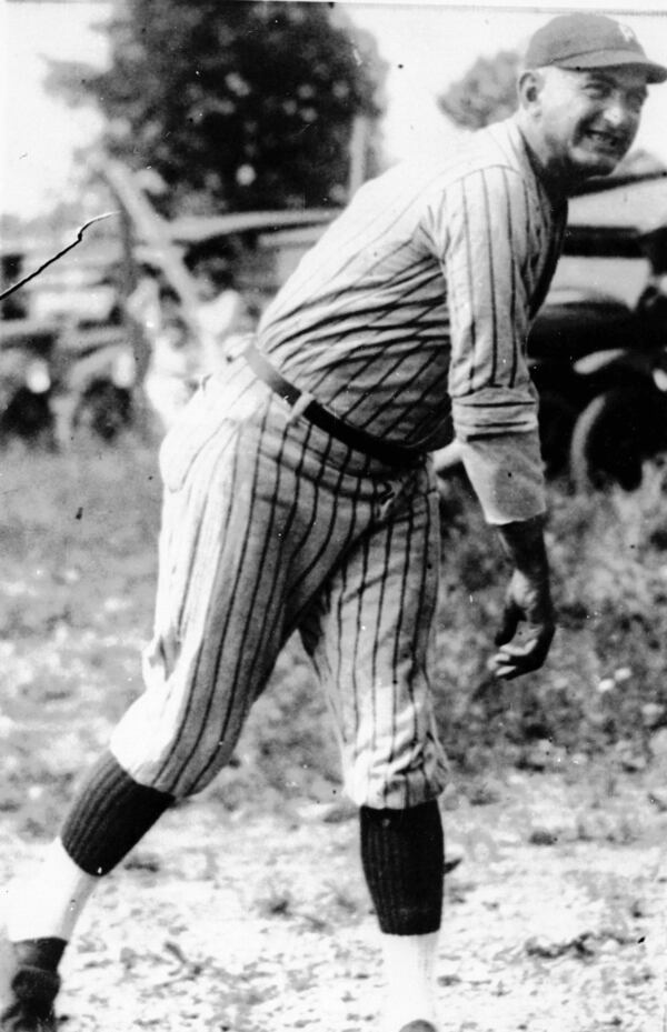 FILE - This undated file photo shows baseball player player Shoeless Joe Jackson. (AP Photo/File)