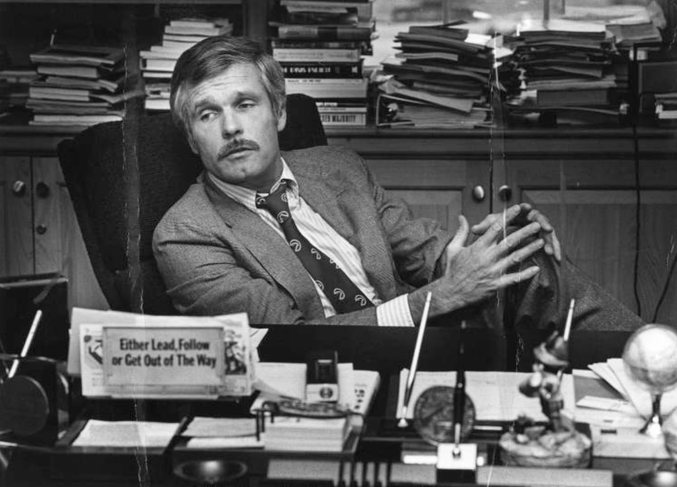 Ted Turner through the years