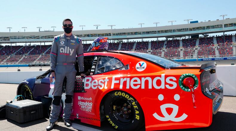Alex Bowman, driver of the Ally Financial-sponsored No. 48 Chevrolet Camaro ZL1 1LE, will be racing at Atlanta Motor Speedway and a $1,000 donation will go to Gwinnett Animal Welfare and Enforcement. Bowman will personally match each of Ally’s $1,000 donations to local shelters in NASCAR race markets.