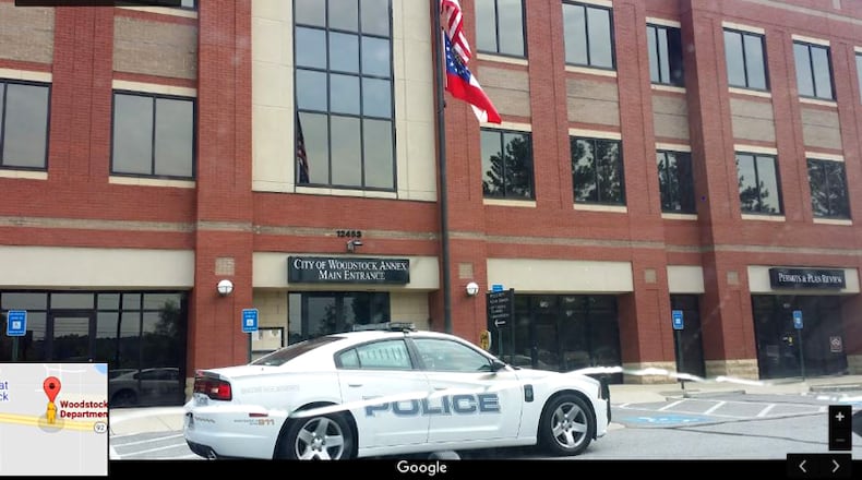 The Woodstock Police Department offers a “Transaction Safe Place” at the department, 12453 Highway 92, where online buyers and sellers can meet to conduct their transactions. GOOGLE MAPS