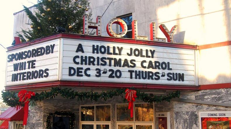 Dahlonega’s Holly Theater. Photo courtesy of the Dahlonega-Lumpkin County Chamber and Visitors Bureau