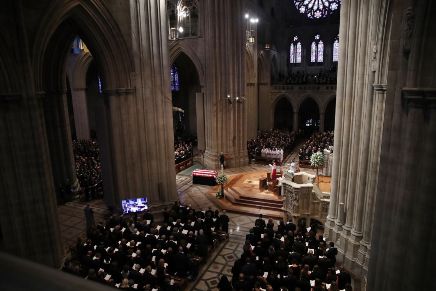 Photos: Sen. John McCain's memorial service at the National Cathedral