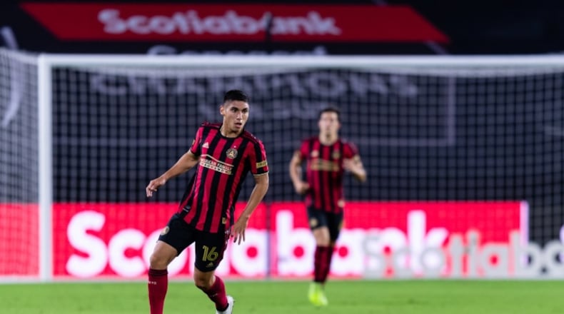 Atlanta United player Erik Lopez.