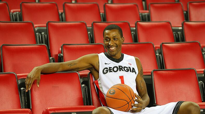 Kentavious Caldwell-Pope was the No. 8 pick in the NBA Draft after two seasons at the University of Georgia.