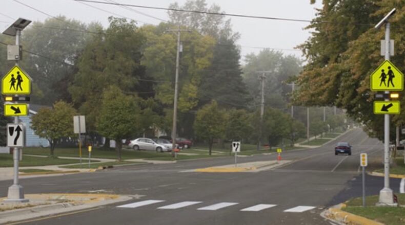 Peachtree Corners Circle at Eastman Trail approved for new pedestrian crossing. Courtesy Tapconet.com