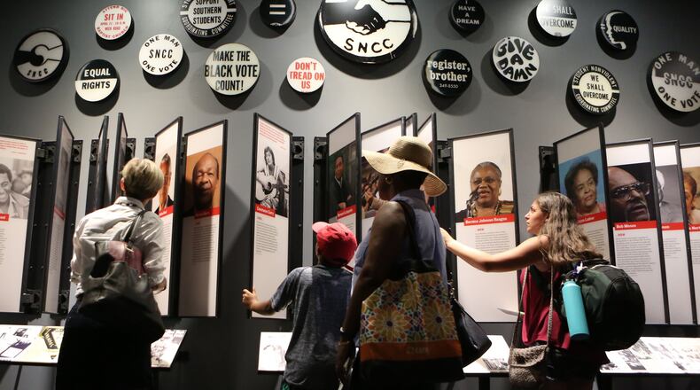 The National Center for Civil and Human Rights has carved out a spot as a “must-see” stop in Atlanta. EMILY JENKINS / SPECIAL