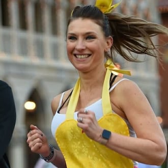 Lauren Bullis, 40, was walking her dog in DeKalb County when she was fatally shot and stabbed early Monday, officials said. She was an auditor with the U.S. Department of Homeland Security, the agency confirmed. (Courtesy)