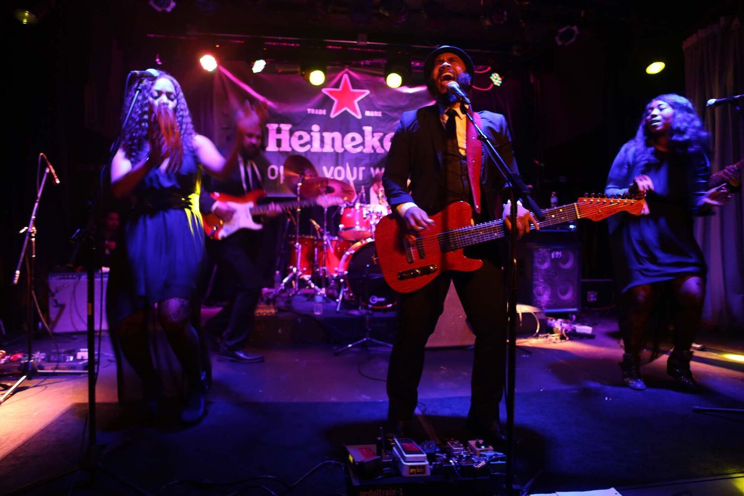AJ Ghent and his band