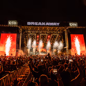 Fisher, Mau P, John Summit and Kaskade will headline the Breakaway Music Festival, the largest national touring festival for EDM artists, this weekend. (Courtesy of Breakaway Music Festival)