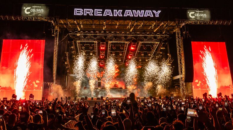 Fisher, Mau P, John Summit and Kaskade will headline the Breakaway Music Festival, the largest national touring festival for EDM artists, this weekend. (Courtesy of Breakaway Music Festival)