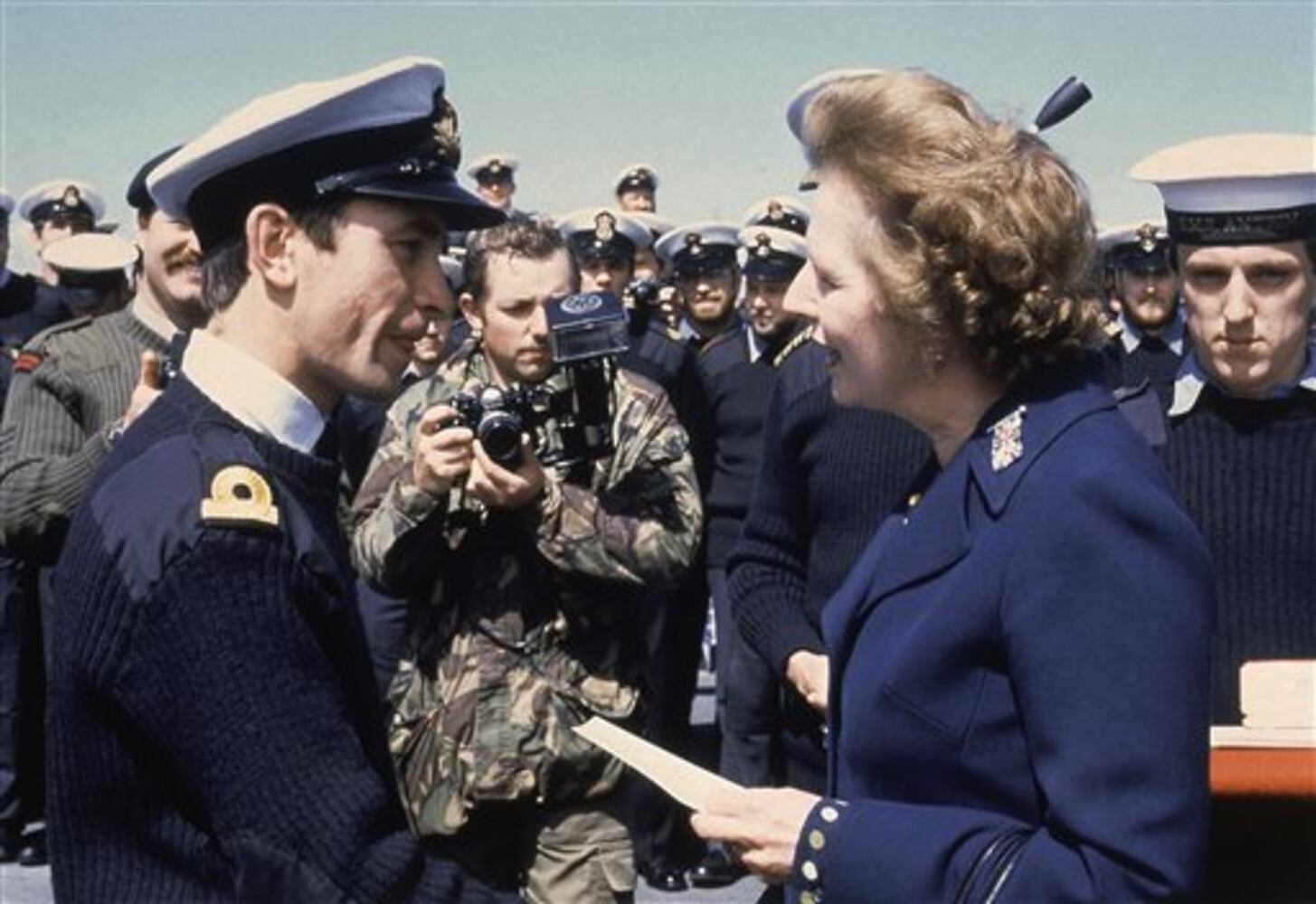 The iconic Margaret Thatcher