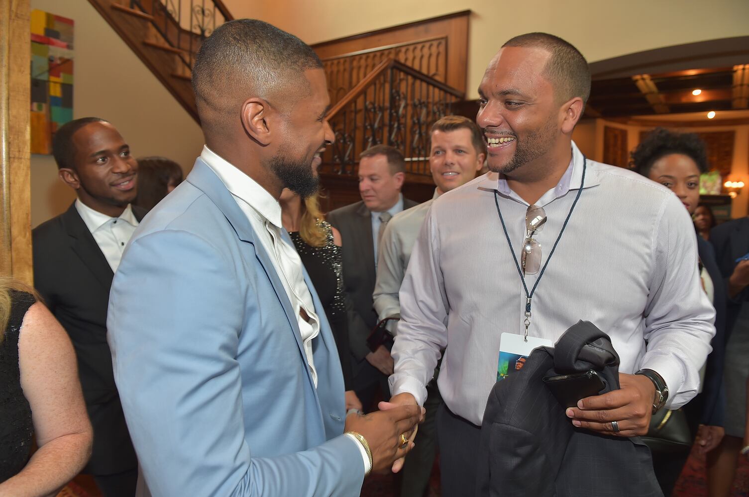 Usher's New Look Foundation reception