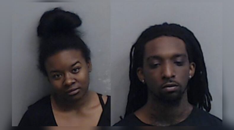 Janee Catrice Bailey (left), Jonathan Jeter Gordon