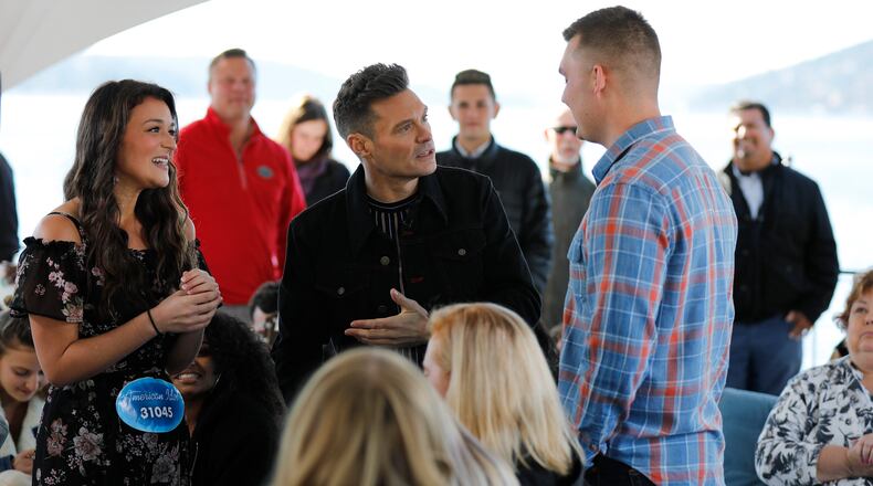 AMERICAN IDOL - "202 (Auditions)" - "American Idol" heads to Coeur dÕAlene, Idaho; Louisville, Kentucky; and Los Angeles, California, as the search for AmericaÕs next superstar continues on The ABC Television Network, WEDNESDAY, MARCH 6 (8:00Ð10:00 p.m. EST), streaming and on demand.  (ABC/Josh Vertucci) COURTNEY PENRY, RYAN SEACREST