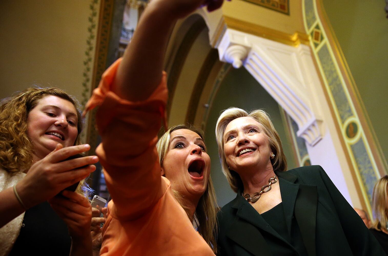 political selfie