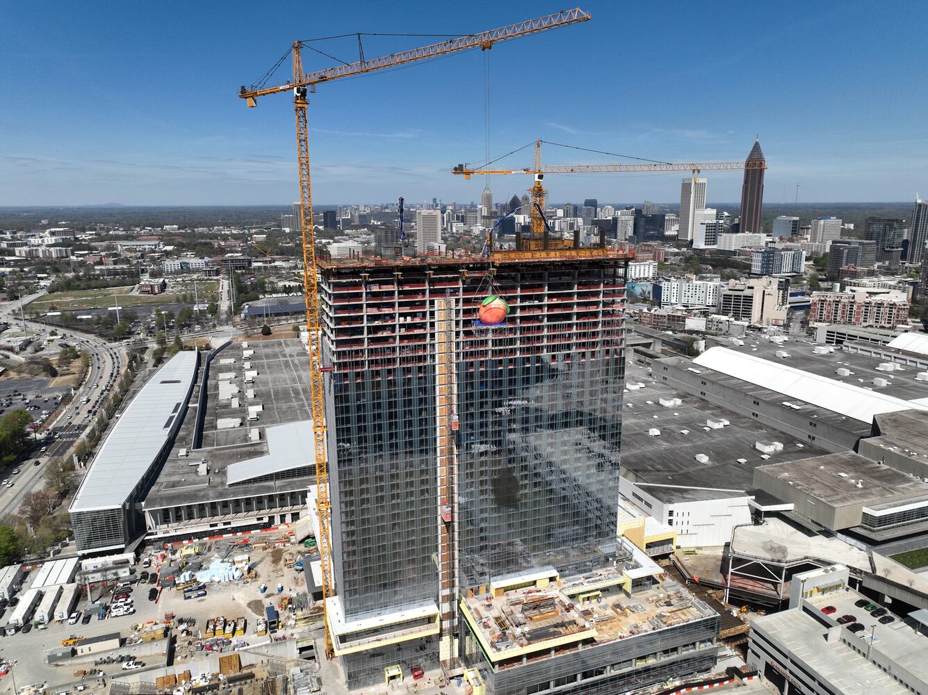 Signia hotel topping out ceremony