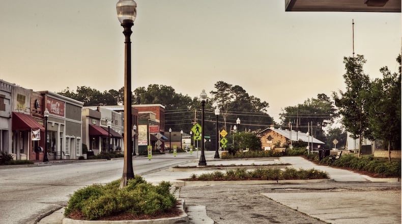 Downtown Hampton.