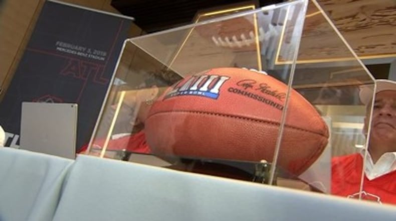 Super Bowl LIII will be played at Mercedes-Benz Stadium on Feb. 3.