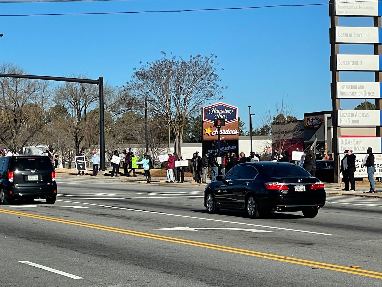 DeKalb residents rally against school reopening plans