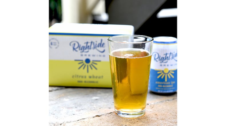 Beer from Rightside Brewing.