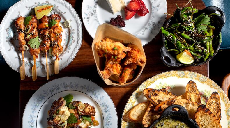 Happy hour deals start at $3.95 at Golden Eagle, a Reynoldstown restaurant.