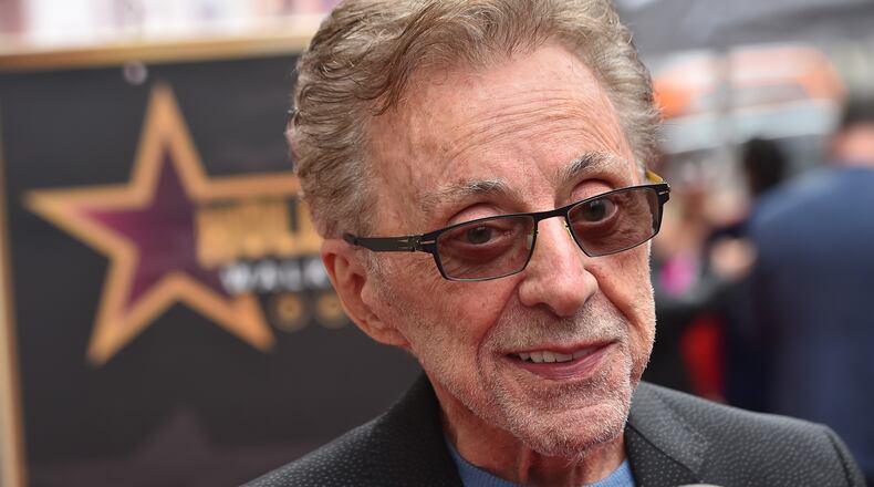 FILE - Frankie Valli attends a ceremony honoring Frankie Valli and The Four Seasons with a star on the Hollywood Walk of Fame on Friday, May 3, 2024, in Los Angeles. (Photo by Jordan Strauss/Invision/AP, File)
