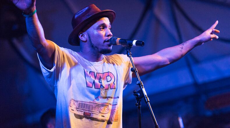 USE FIFTH ON FRONT Anderson .Paak & The Free Nationals, perform at NPR Music's SXSW Showcase at Stubb's on Wednesday, March 16, 2016 in Austin, Texas. Erika Rich for American-Statesman