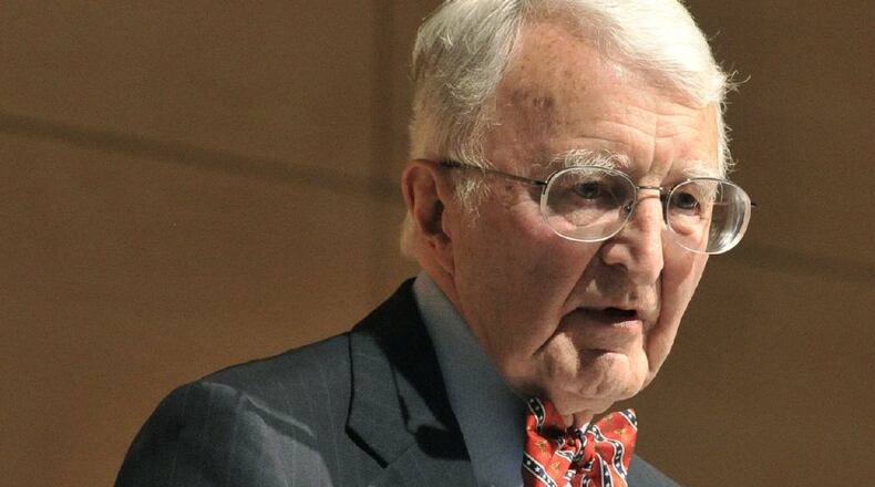 Ralph Lancaster Jr. was appointed by the U.S. Supreme Court to serve as a special master oversee the Florida v. Georgia water war trial now underway in Portland, Maine. The trial began Monday, and Lancaster hinted several times during its first week that he could pursue as a resolution to the case the revival of a three-state commission to regulate the water flowing in the Apalachicola-Chattahoochee-Flint river basin. Alabama would be the third member of the commission, as it was when a previous compact expired in 2003. John Ewing/Portland Press Herald staff photographer