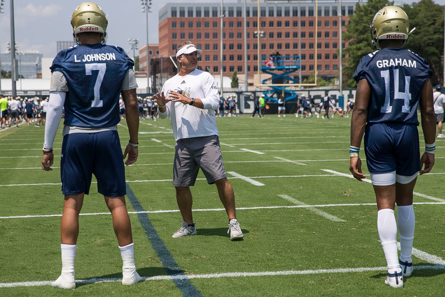 Photos: New coach Geoff Collins has Georgia Tech on the field