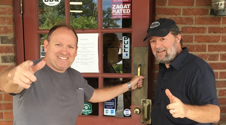 Brothers Glenn and Andy McDaniel recently renamed their barbecue joint. Courtesy of McDaniel’s QN2 BBQ