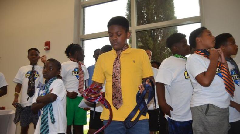 More than 50 area students participated in the Ties That Bind event held Wednesday at the Albany State University West Campus and hosted by the Phoebe Network of Trust. (Photo Courtesy of Alan Mauldin)