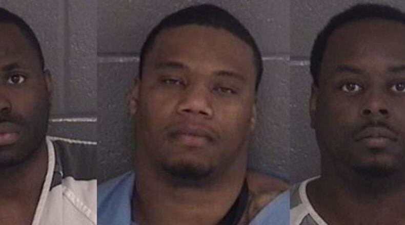 Brandon Lee Smarr, Dankivion Chatman and Donald Lawrence (Credit: Barrow County Sheriff’s Office)