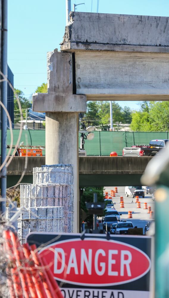 I-85 repair work April 7, 2017
