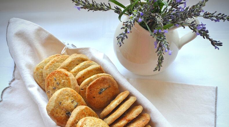 Little Tart Bakeshop owner Sarah O’Brien shared the recipe for these Lavender-Lemon Sablés. The classic shortbread cookie is rich and buttery, though the combination of lavender and lemon zest makes it seem light and delicate. It’s a perfect nibble to serve with tea or coffee. STYLING BY WENDELL BROCK. PHOTO CONTRIBUTED BY CHRIS HUNT