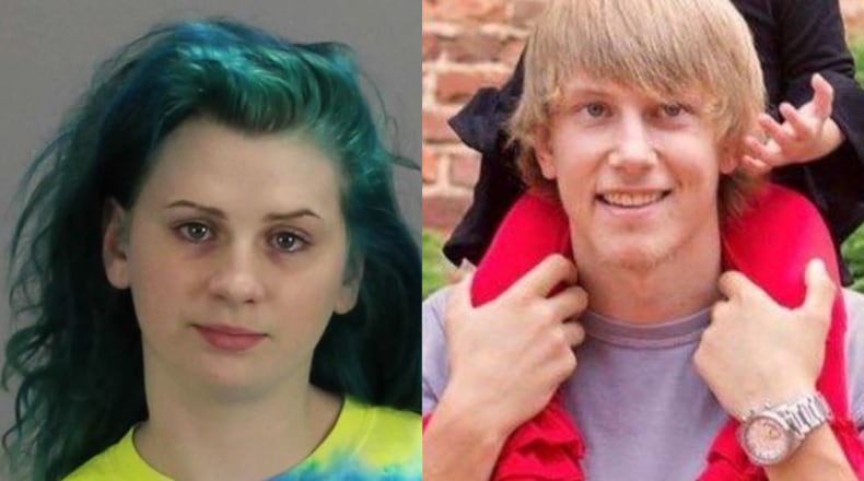 Breonna Colley (left) and a juvenile now face murder charges in connection with the death of Dakota Farr (right).