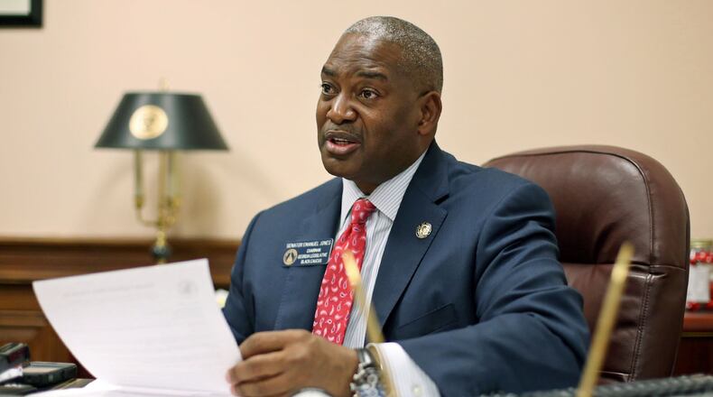 Sen. Emanuel Jones, D-Decatur. JASON GETZ / AJC