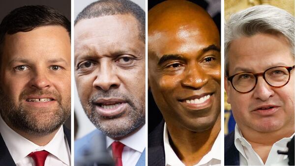 Tim Fleming, Vernon Jones, Kelvin King and Gabriel Sterling. (AJC file photos)
