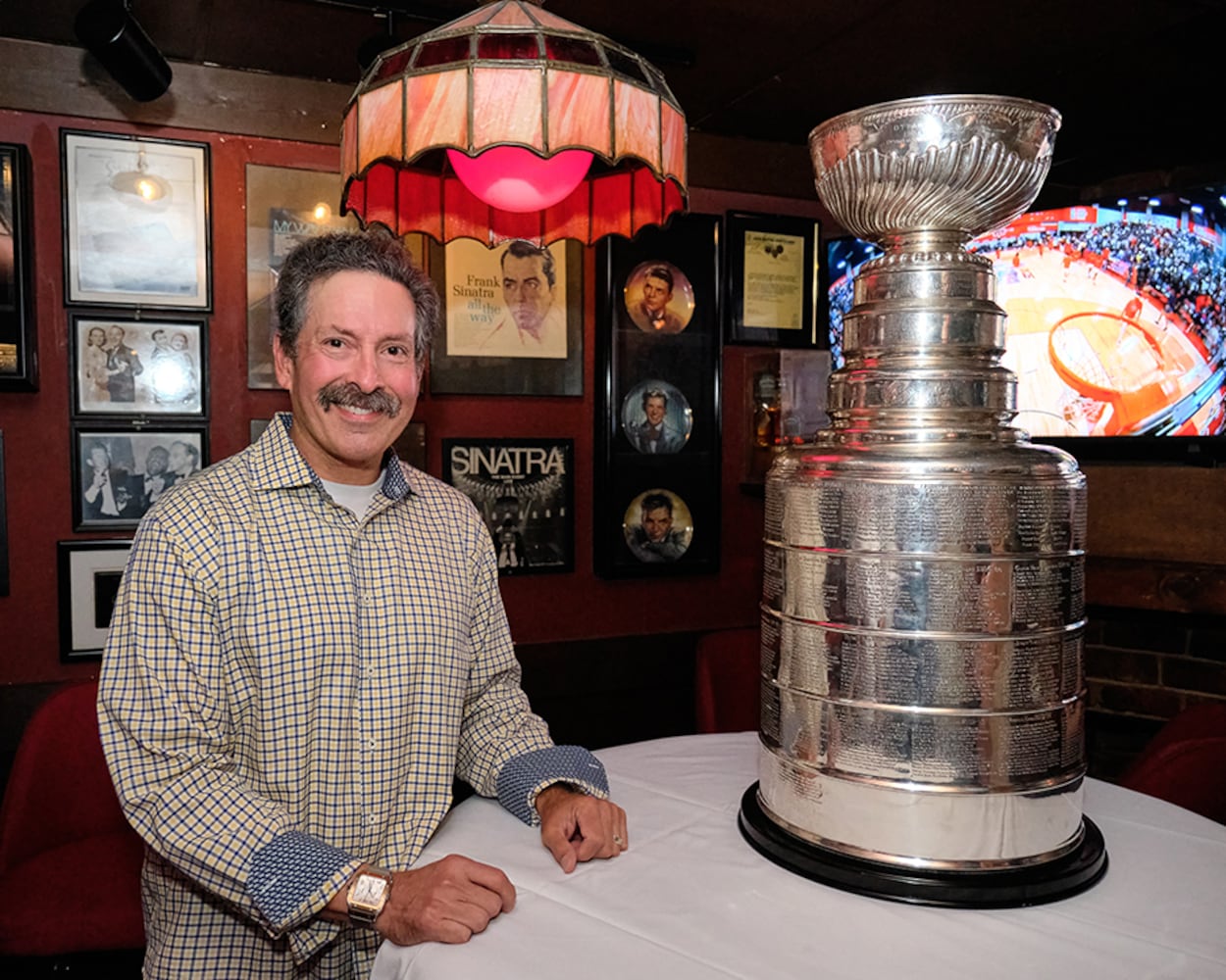 Stanley Cup at Johnny's Hideaway