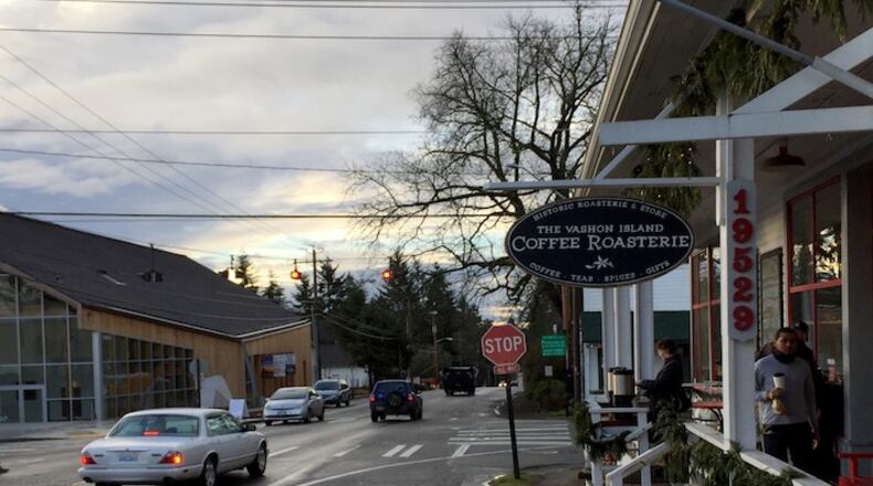 Vashon Island, Wash., with about 10,000 residents, takes pride in its small-town atmosphere. (William Yardley/Los Angeles Times/TNS)