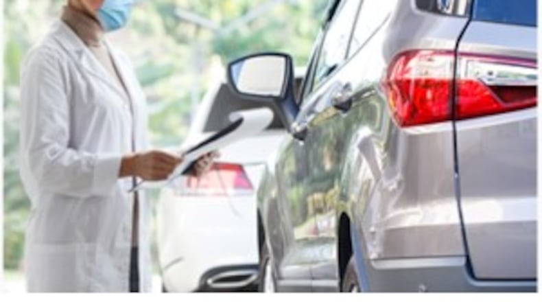 In Cobb County, a second COVID-19 drive-thru testing site has been opened in Austell - in addition to Acworth - by Peachtree Immediate Care, a part of the Emory Healthcare Network. (Courtesy of Peachtree Immediate Care)