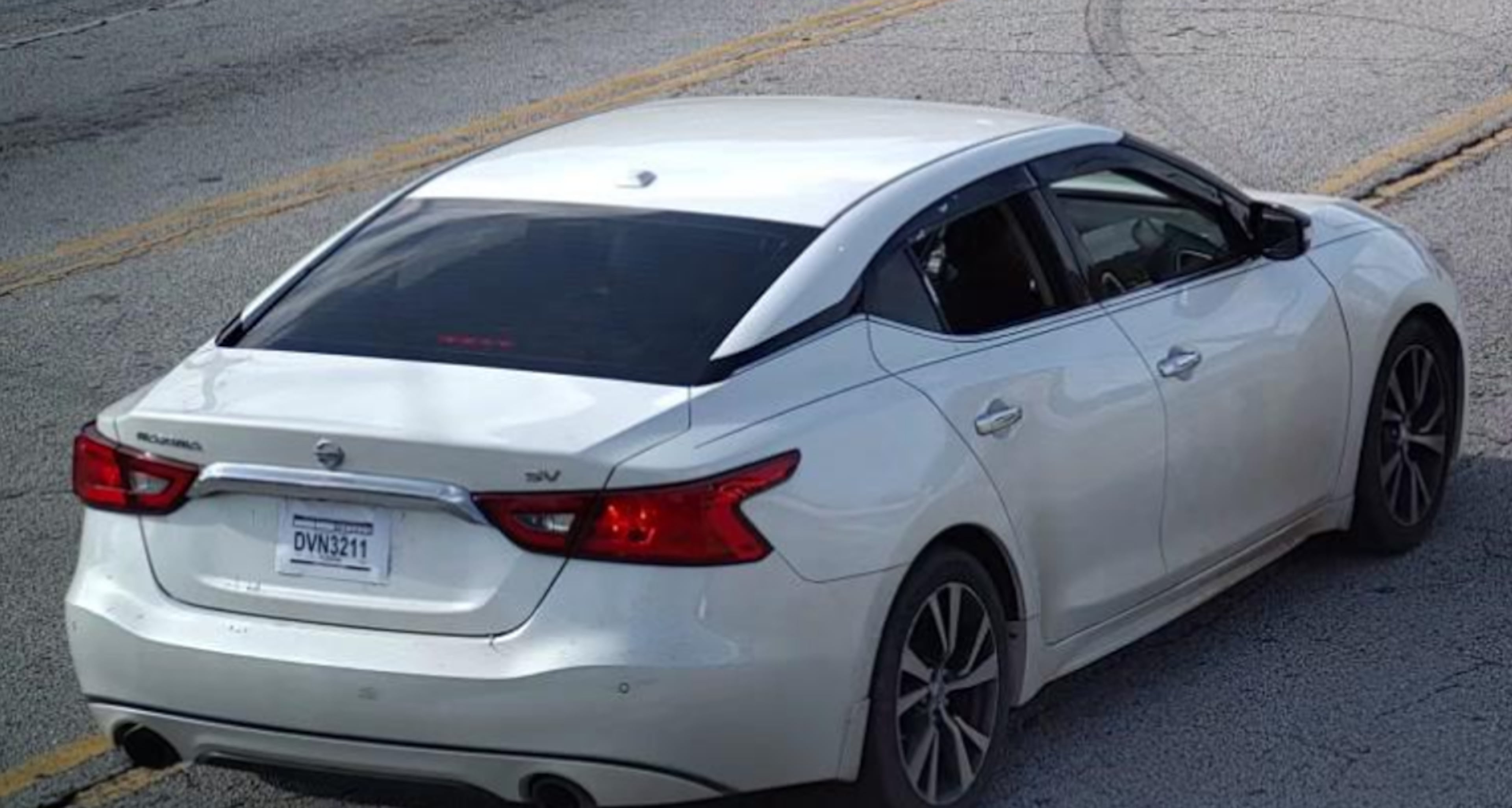DeKalb County officers were pursuing this vehicle when an officer crashed into a dump truck. (DeKalb County Police Department)