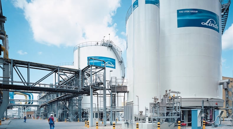 A Linde Group gas separation plant in Germany. Source: Linde Group