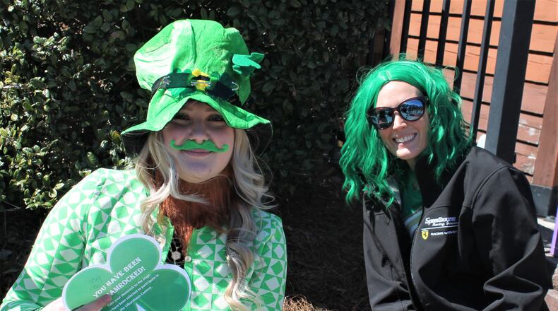 A touch of the green: Attendees are encouraged to dress up in their St. Paddy’s Day finest for the Lilburchaun festival. (Courtesy)