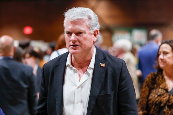 U.S. Rep. Mike Collins of Jackson is a Republican candidate for the U.S. Senate. (Miguel Martinez/AJC)