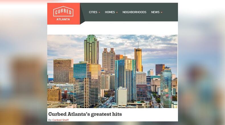 The sole employee at Curbed Atlanta is furloughed for three months, leaving the popular urban development website dormant. Here is a screenshot of their website on May 1, 2020.