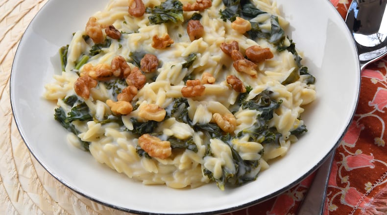 Kale and Goat Cheese Orzotto. 
(CHRIS HUNT FOR THE ATLANTA JOURNAL-CONSTITUTION)