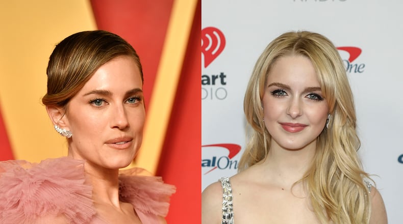 A film "Regretting You" starring Allison Williams (left) and McKenna Grace is coming to shoot in Atlanta starting in March. AP PHOTOS